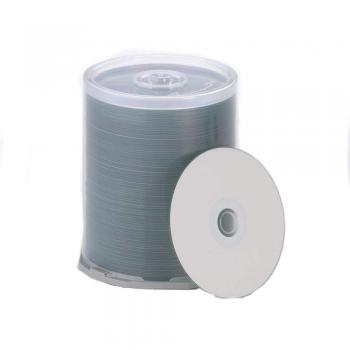 Silver Disc Spindled Hub Print 100 Pack