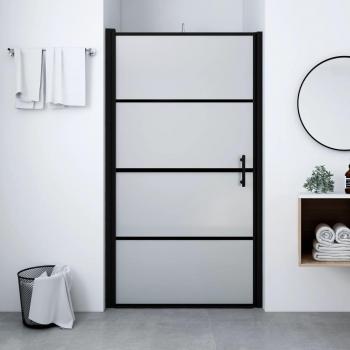 Mampara Templada Negra 81x195 – VidaXL Diseño Moderno