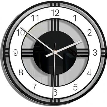 Large Acrylic Wall Hanging Clock with Arabic Numerals