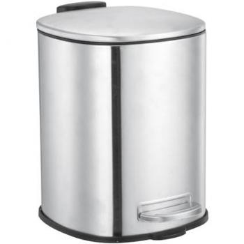 Capri White 3‑Litre Pedal Bin – Classic