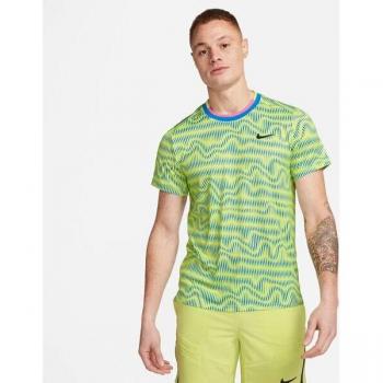 NIKE Herren Dri-FIT Shirt NikeCourt Advantage - LT Lemon Twist - XXL