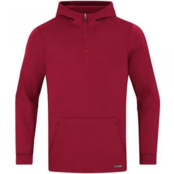 JAKO Pro Casual Zip Hoodie - Rot - XXL