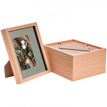 5x 8x10 3D Box Photo Frames - Includes 5 x 4 x 6 Inserts