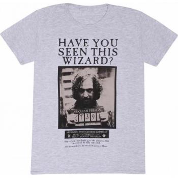 Harry Potter Sirius Black Wanted Tee XXL Grey