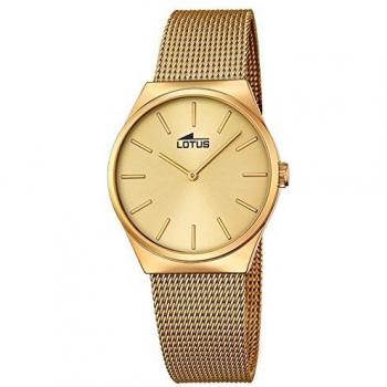 Edelstahl‑Eleganz: Lotus Analogue Quarz Uhr für Damen (18481/2)