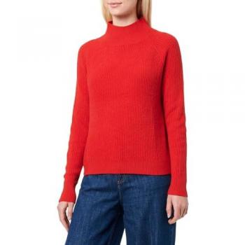 Strickpullover STREET ONE STUDIO Turtleneck Gr. 34, rot