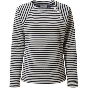 Sudadera de Rayas Craghoppers Neela para Dama - Multicolor, Talla 22 UK