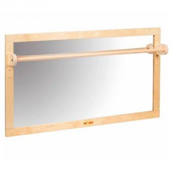 Houten Spiegel met Lange Stok - EDUCO E522574
