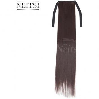 Neitsi 22'' Clip-In Straight Ponytail Hairpiece M2/33