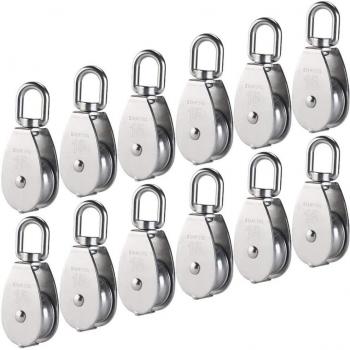 Bloc de poulies M15 en inox 304 - 12 pièces
