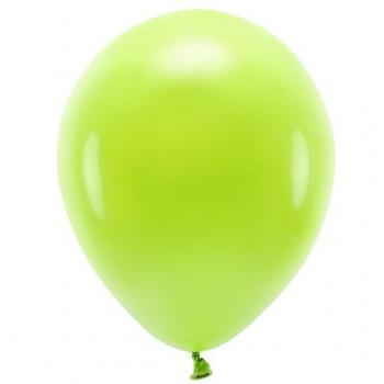 Eco Pastell Ballons 30cm, Hellgrün (100 Stück)