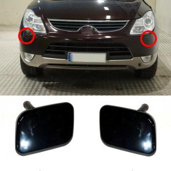 Hyundai IX55 Veracruz 2007 Bonnet Washer Nozzle LH RH Black OEM