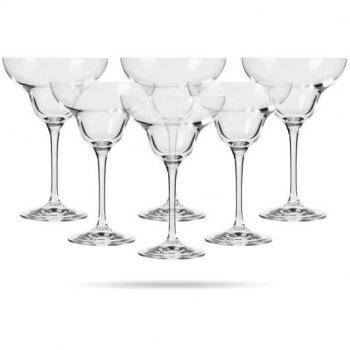 Verres à Margarita en Cristal - Lot de 6 - 270 ml - Collection Avant-Garde - Lavables au Lave-Vaisselle