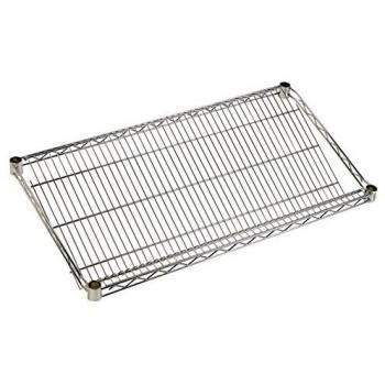 Scaffale Metallico Inclinato Archimede 46 x 91 cm per Cucina, Bagno, Garage e Cabina Armadio