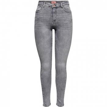 Jean skinny effet push-up gris S