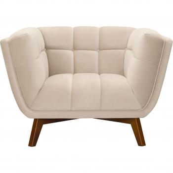 Fauteuil Mona Velvet Beige