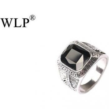Anillo de Dedo Vintage en Aleación de Zinc – Formato Cuadrado