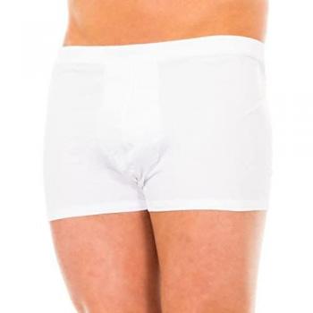 Boxer en coton élastique tissé respirant pour homme - Calvin Klein Blanc XL