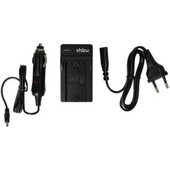 Chargeur VHBW 4‑en‑1 – Sony Alpha & caméras action + câble voiture + témoin