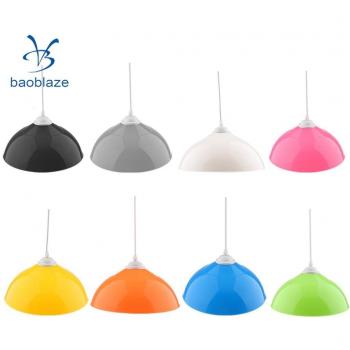 Abat-jour Semi-Cercle Vert Suspension