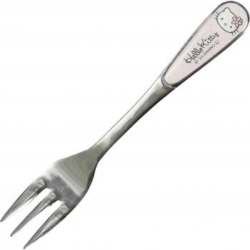 Baira Heisei Era Hello Kitty Silver Fork, 14 cm (90’s)