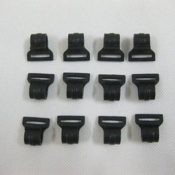 Polsterhaken für Zelte – 9 mm Innendurchmesser, Kunststoff