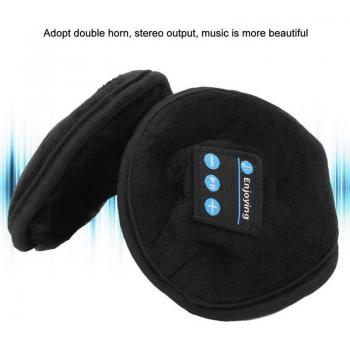 Écouteurs hiver doux avec fonction Bluetooth 5.0