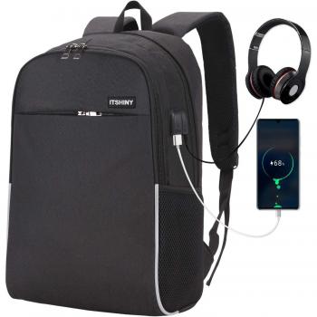Travel Rucksack with USB Charging Port