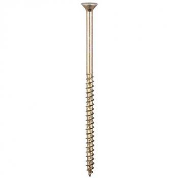 Velocity Premium Multi-Use Countersunk Gold Woodscrews - 6.0 x 90 Box of 100