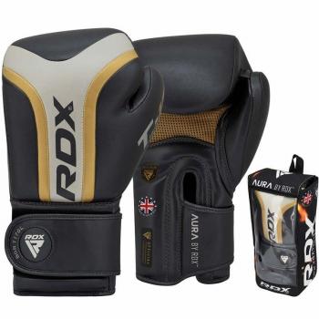 Aura 16oz RDX T17 Luvas de Boxe Douradas