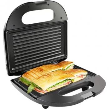 Electric Grill Sandwich Maker 750W with Removable Non-Stick Plate
