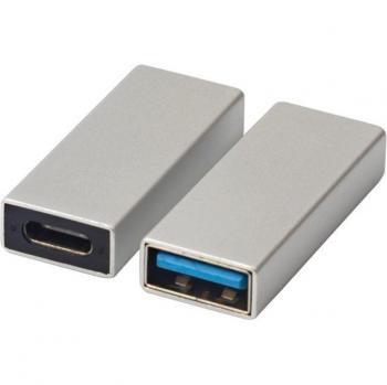 Convertisseur Type‑C femelle → USB 3.0 femelle (charge + données)