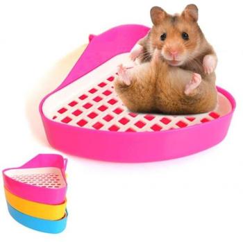 Triangle Small Pet Hamster Toilet