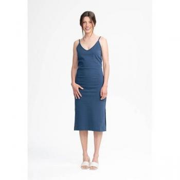 MELA Damen Midi-Trägerkleid “SADHANA” – Nachhaltig produziert