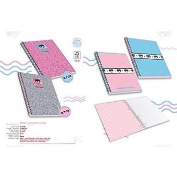 MAXIQUADERNO CON SPIRALE 70 FOGLI RIG. 1 RIGO- CHIARA FERRAGNI (Cod. 02312891R)