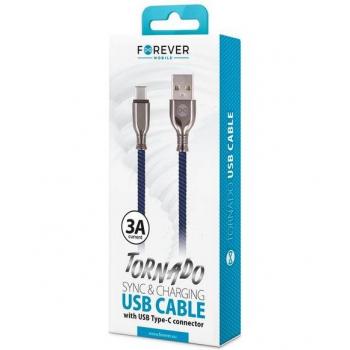 Forever USB-C Anti-Bruch Ladekabel 3A Datenübertragung
