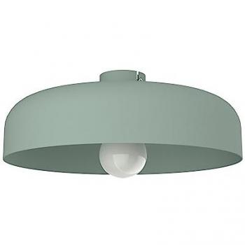 Tuzzi Plafón de Techo 1 Luz E27, Max 42W, Metal Verde