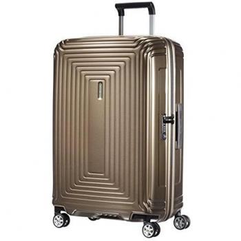 Samsonite Neopulse Spinner M Valigia, 69 cm, 74 L, Marrone