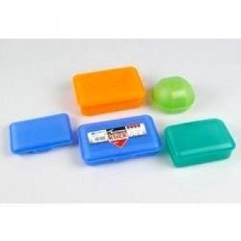 Buchsteiner Lunchbox Klickbox Mini 16×11×3,5 cm – Mehrfarbig sortiert