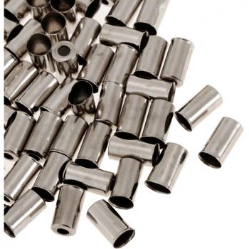 100 Pcs Aluminum Brake Cable End Caps