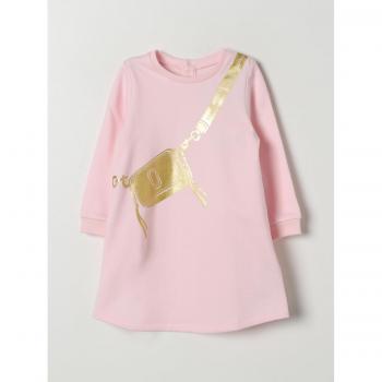 Marc Jacobs Pink Bag Print Dress - Size 18M for Girls