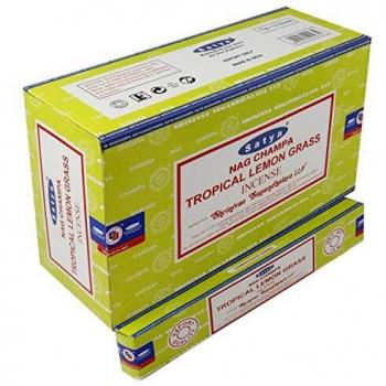 SATYA Nag Champa Lemongrass Incense Sticks
