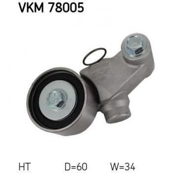 SKF Tensioner Pulley, timing belt; Deflection/Guide Pulley, timing belt VKM 78005