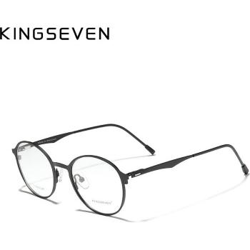 KINGSEVEN Ultralight Retro Round Myopia Glasses