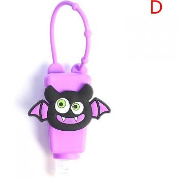 Halloween Portable Silicone Hand Sanitizer Holder