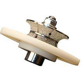 Meuleuse de façonnage H:22mm - Profil demi-rond - DIAM INDUSTRIES