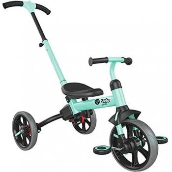 Yvolution Y Velo Flippa 4-in-1 Toddler Trike to Balance Bike (Blue)