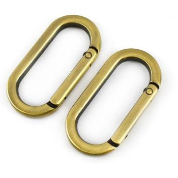 Duurzame Ovale Ring voor Sleutels en Tasriemen