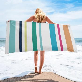 Serviette de plage à séchage rapide pour adultes