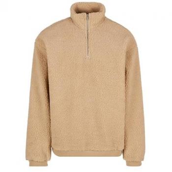 Urban Classics Oversized Teddy Troyer Pullover – Herren